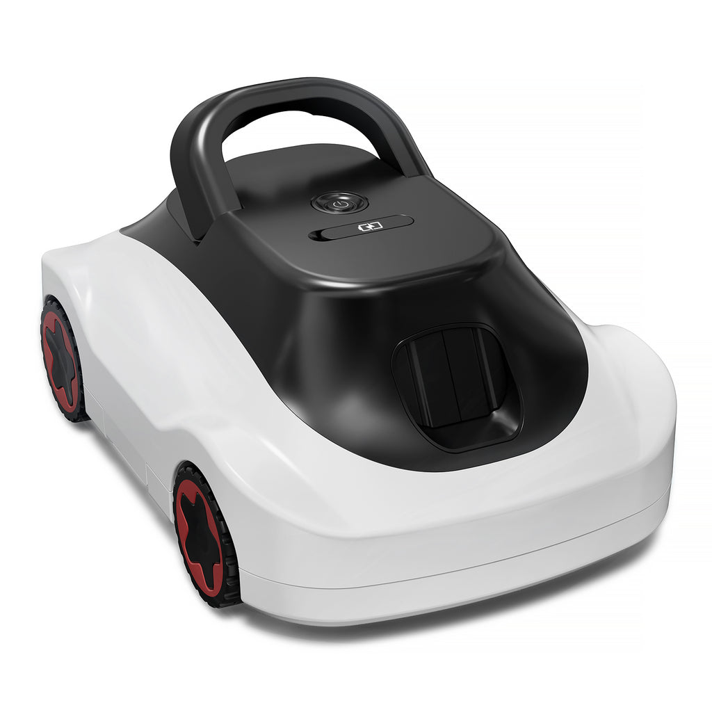Vperac Robotic Pool Cleaner Cordless Pool Vacuum Robot with 180-Min Runtime 2.7L Large Filter Basket & Self Parking for Above-Ground/Inground Pools up to 2200 Sq.Ft